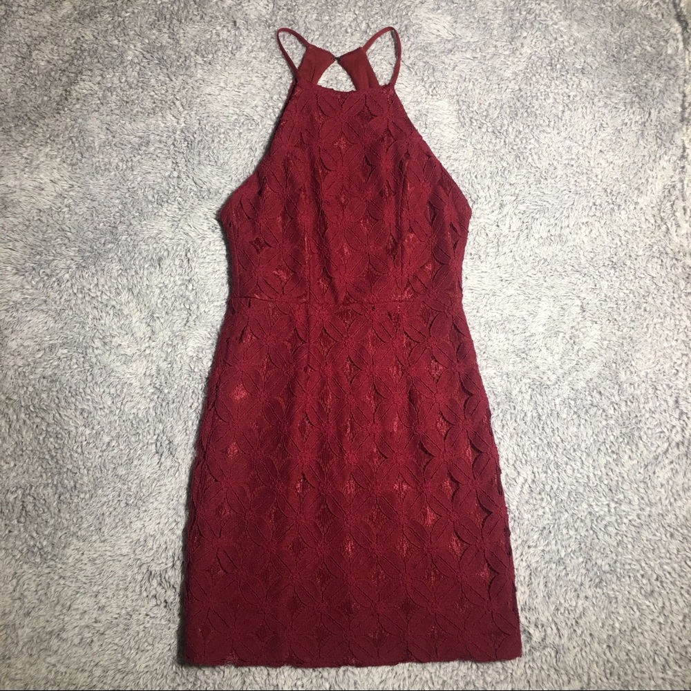 Charlotte Russe red dress